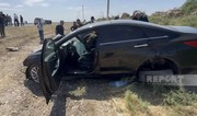 В Билясуваре легковой автомобиль столкнулся с трактором, есть пострадавшие