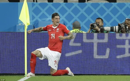 DÇ-2018: İsveçrə millisi Braziliya ilə heç-heçə edib
