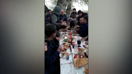 Полиция задержала любителей застолья на берегу Куры во время карантина