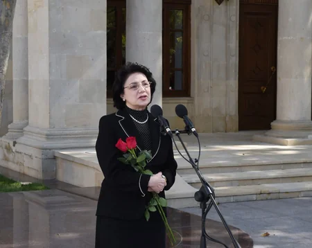 President attended opening of a monument to world-famous singer Rashid Behbudov - UPDATED