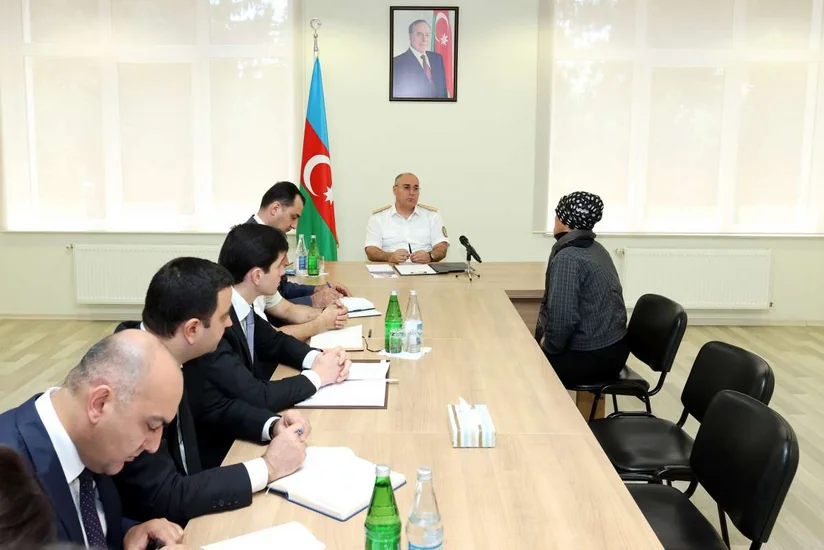 DGK sədri Biləsuvarda vətəndaşları qəbul edib