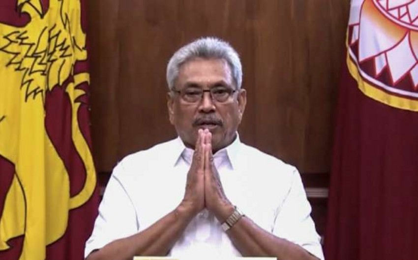 Şri-Lanka Prezidenti Baş nazirə istefa vermək niyyəti barədə rəsmən məlumatlandırıb