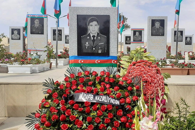 Müdafiə Nazirliyinin təşkilatçılığı ilə şəhid zabitin anım günü qeyd edilib