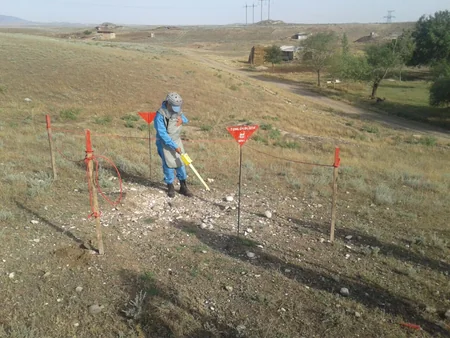 ​Füzuli və Tərtər rayonlarında partlamamış hərbi sursatlar aşkarlanıb