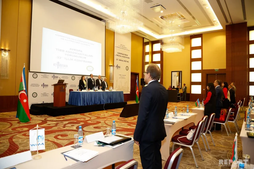 Bakıda Avropa Tibb Assosiasiyaları Forumunun 33-cü illik konfransı keçirilib