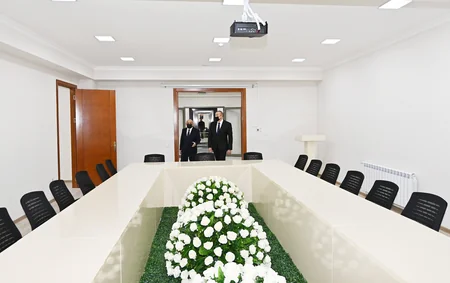Prezident İlahiyyat İnstitutunun yeni binasının açılışında iştirak edib - YENİLƏNİB