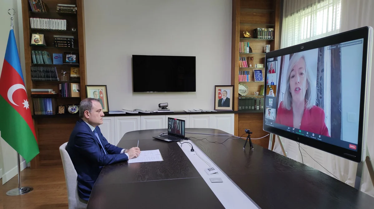 İSESKO-ya üzv dövlətlərin təhsil nazirlərinin videokonfransı keçirilib