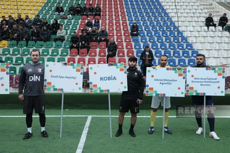 Heydər Əliyevin xatirəsinə həsr olunmuş minifutbol turnirinin açılış mərasimi keçirilib