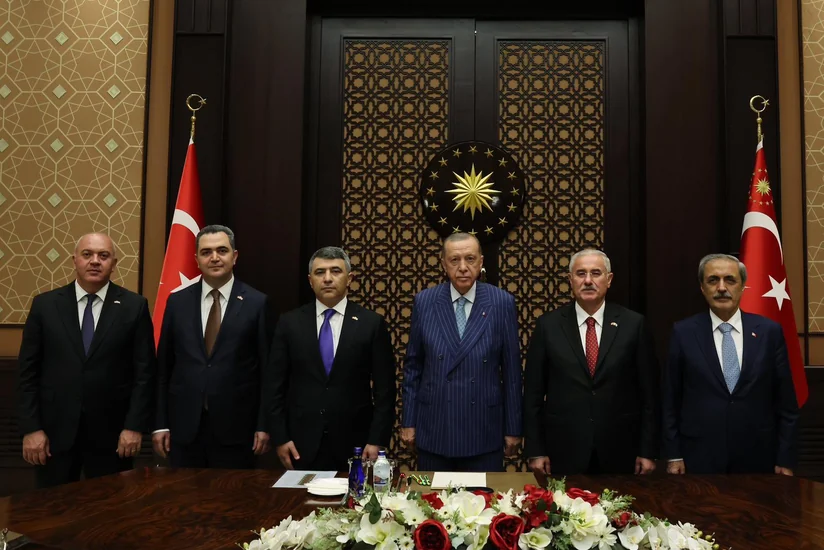 Ərdoğan Azərbaycan Ali Məhkəməsinin sədrini qəbul edib - YENİLƏNİB