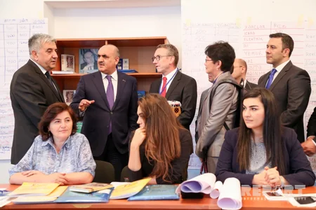 Beynəlxalq Əmək Təşkilatının nümayəndələri Bakı Regional Peşə Tədrisi Mərkəzində olub