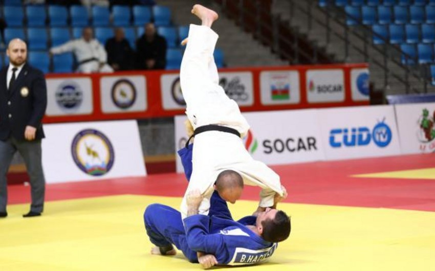 Usta cüdoçular arasında ölkə çempionatının qalibləri məlum oldu - FOTO