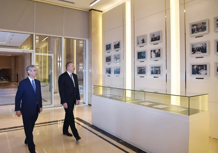 Prezident İlham Əliyev YAP-ın yeni inzibati binasının açılışında iştirak edib - YENİLƏNİB