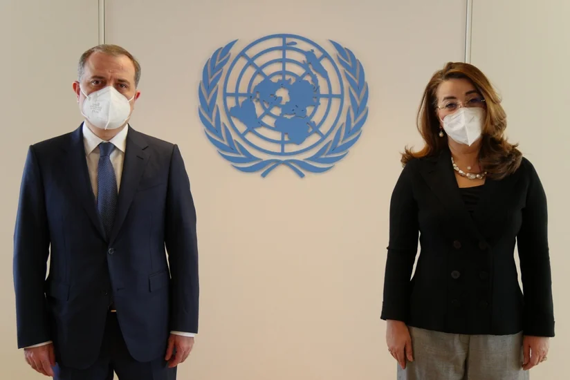 Azerbaijan's Foreign Minister meets with UN official