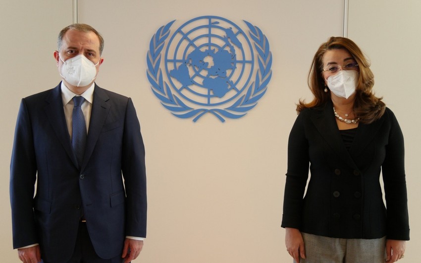 Azerbaijan's Foreign Minister meets with UN official
