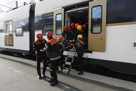 ADY fövqəladə hallara hazırlıqla bağlı növbəti təxliyə təlimi keçirib