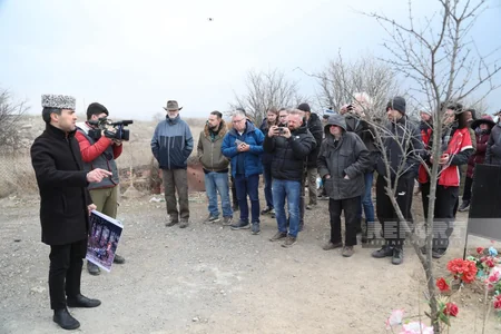 Beynəlxalq səyahətçilər Ağdamda səfərdədirlər