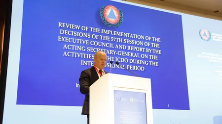 Bakıda Beynəlxalq Mülki Müdafiə Təşkilatının 58-ci sessiyası öz işinə başlayıb