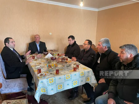 Gürcüstanda 20 Yanvar şəhidinin məzarı ziyarət olunub