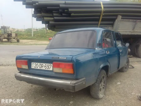 Ağcabədidə Jiquli KamAZla toqquşub, iki nəfər yaralanıb - FOTO
