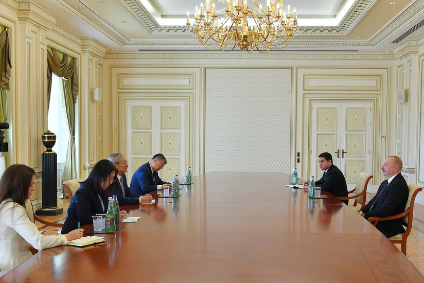 President Ilham Aliyev receives Secretary-General of Shanghai Cooperation Organization