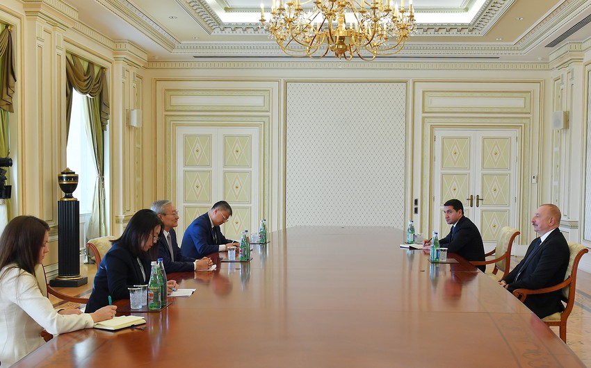 President Ilham Aliyev receives Secretary-General of Shanghai Cooperation Organization President Ilham Aliyev receives Secretary-General of Shanghai Cooperation Organization