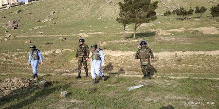 Bakıda top mərmisi tapılıb