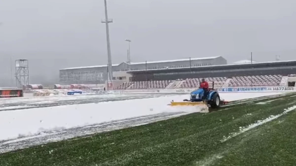 Qəbələ şəhər stadionundakı son vəziyyət açıqlandı