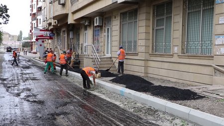 Bakıda daha 4 küçə təmir edilir