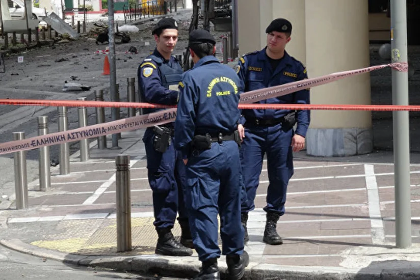 В центре Афин взорвалась бомба