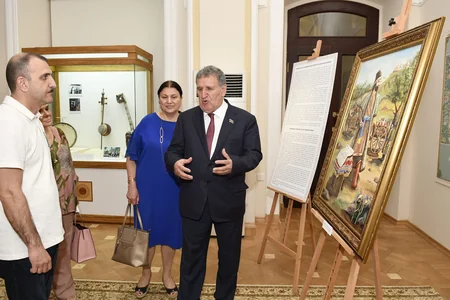 Pənahəli xan Cavanşirin başdaşı bərpadan sonra ilk dəfə nümayiş olunub