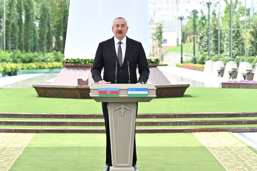 Azərbaycan lideri: Özbəkistana dövlət səfərim dostluq münasibətlərimizin möhkəm təməlinin təsdiqidir
