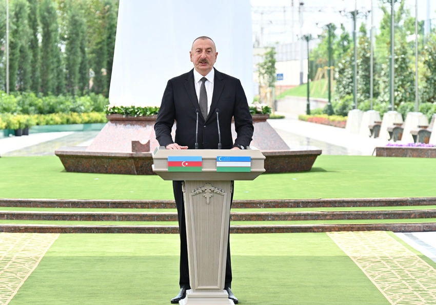 Azərbaycan lideri: Özbəkistana dövlət səfərim dostluq münasibətlərimizin möhkəm təməlinin təsdiqidir