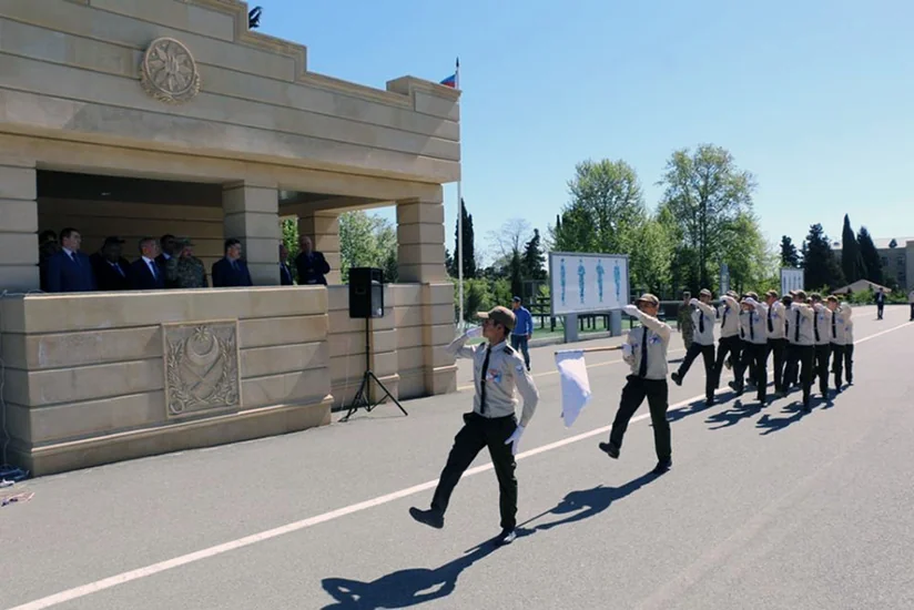 Şəmkirdə “Şahin” hərbi-idman oyunları üzrə zona birinciliyi keçirilib