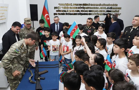 Dövlət Xidməti şəhid övladları üçün bayram təşkil edib