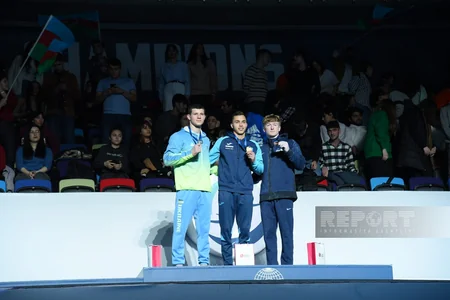 İdman gimnastikası üzrə Dünya Kubokunun qalibləri mükafatlandırılıb