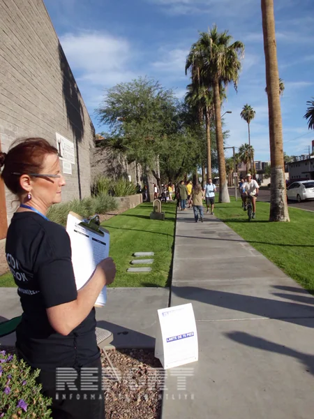 Выборы президента США в Аризоне - ВИДЕО - ФОТОРЕПОРТАЖ