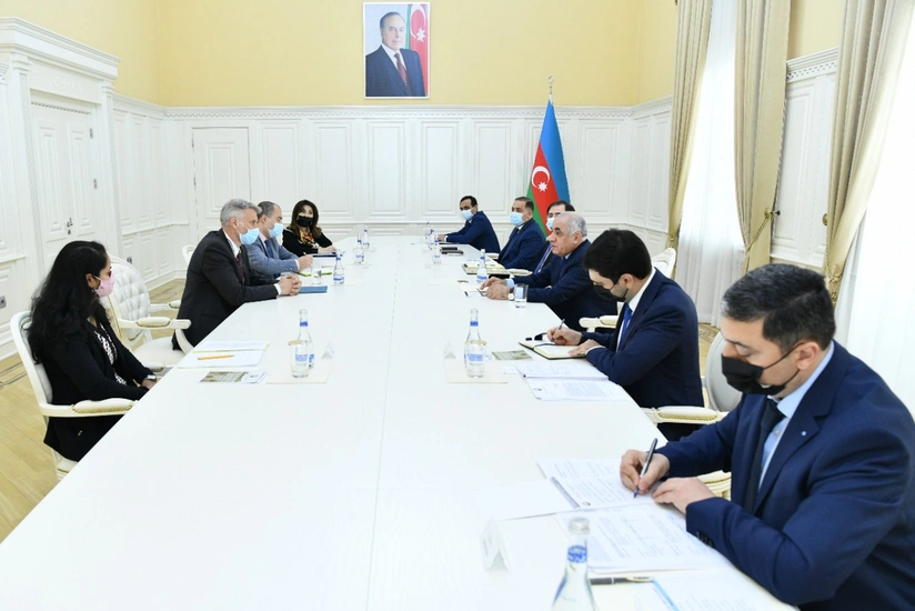 Əli Əsədov Dünya Bankının regional direktoru ilə görüşüb