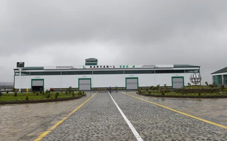 Prezident İlham Əliyev Ağstafada “Karvan-L EKO” sənaye parkında inşası başa çatdırılan müəssisələrin və istixana kompleksinin açılışında iştirak edib