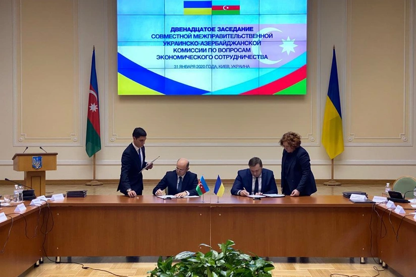 Azərbaycan Ukrayna ilə bir sıra sənədlər imzalayıb