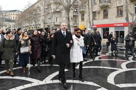 Prezident İlham Əliyev Novruz bayramı münasibətilə ümumxalq şənliyində iştirak edib - YENİLƏNİB-3