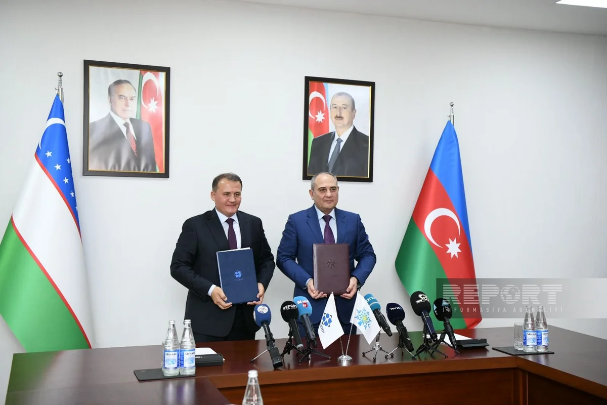 Azerbaijani, Uzbek ruling parties ink co-op memorandum