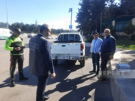 Təmiz hava aylığı çərçivəsində bu gün 20-yə yaxın sürücü məsuliyyətə cəlb olunub