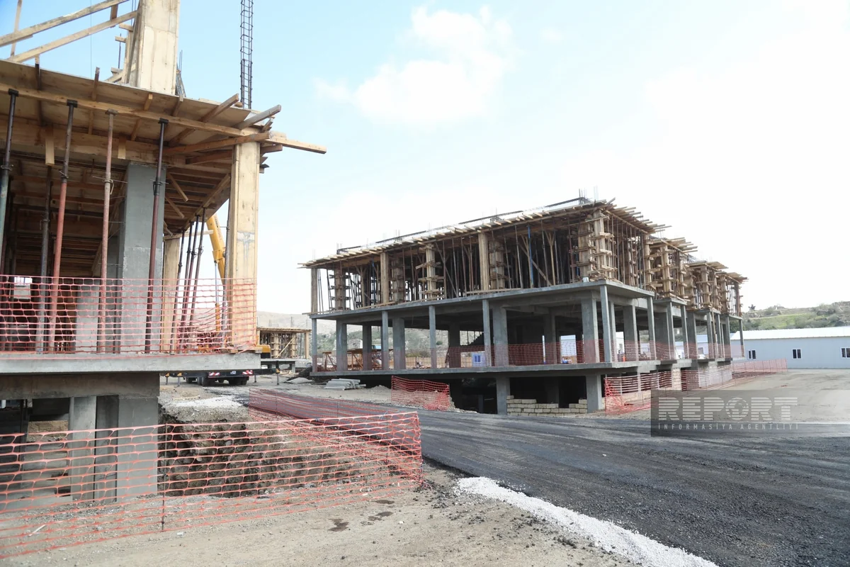 Cəbrayılda inşa olunan yaşayış kompleksi 33 binadan ibarət olacaq