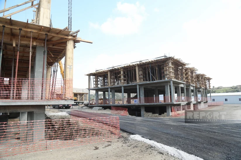 Cəbrayılda inşa olunan yaşayış kompleksi 33 binadan ibarət olacaq
