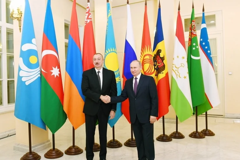 President Ilham Aliyev attends informal meeting of CIS heads of state in St. Petersburg