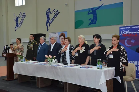 Tənzilə Rüstəmxanlı təşviqat kampaniyaları içərisində ən böyük görüşünü keçirib