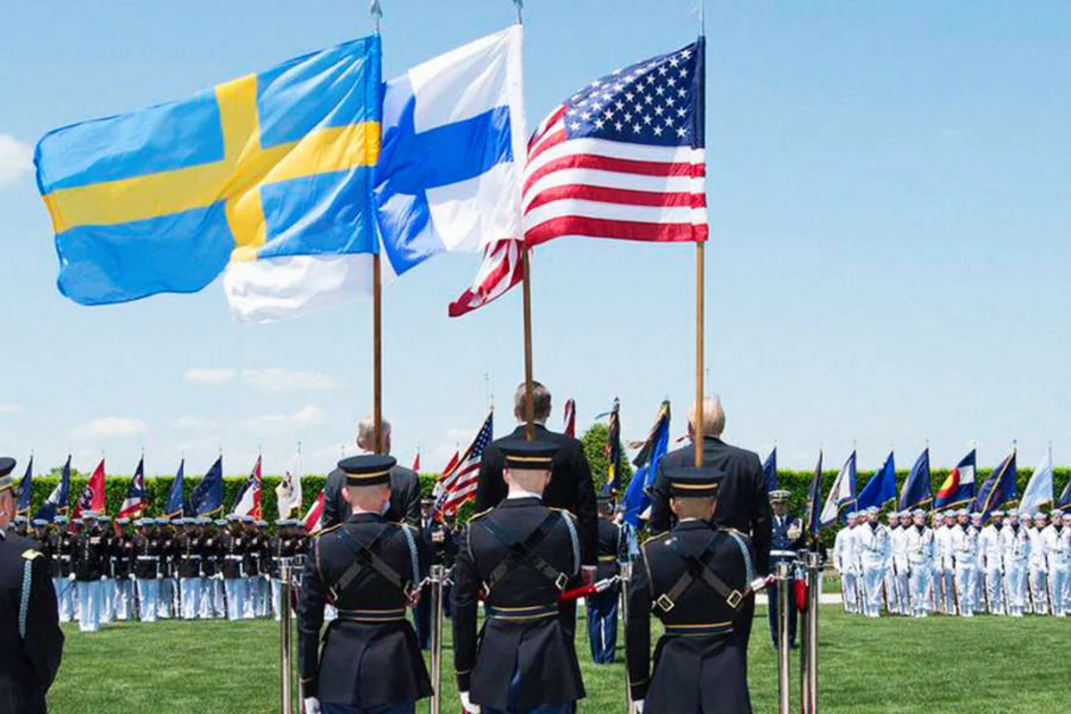 NATO conducts naval exercises with Finland and Sweden