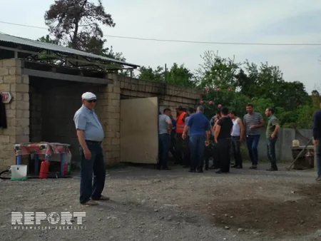 На АЗС в Азербайджане произошел пожар