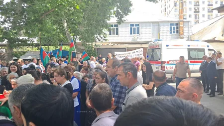 В Мингячевире простились с шехидом I Карабахской войны Асаддином Новрузовым - ВИДЕО