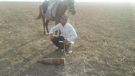 ANAMA: Tərtərdə bir ədəd 152 mm-lik partlamamış top mərmisi zərərsizləşdirilib